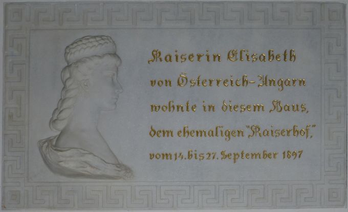 Meran036>Kaiserhof>Gedenktafel