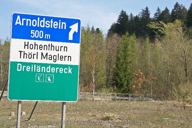 Canalautobahn > Ausfahrt Arnoldstein > Österreich