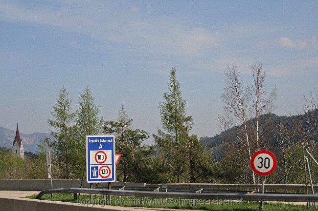 Canalautobahn > Österreichische Grenze