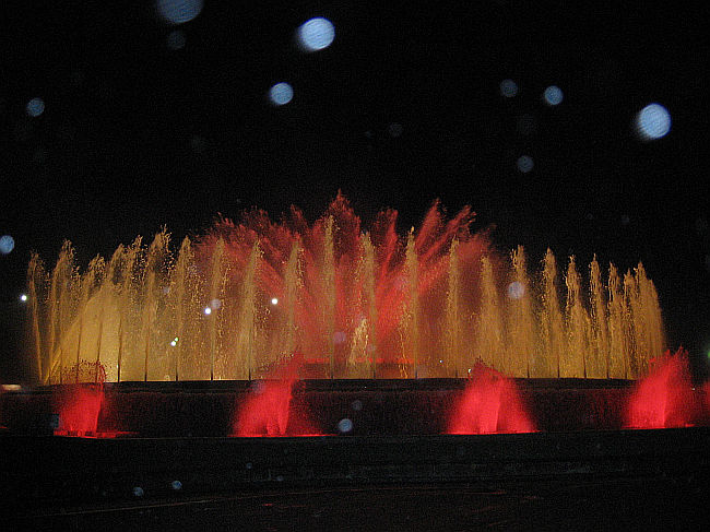 BARCELONA > Plaza Espana > Wasserspiele