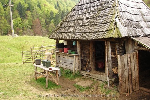 MARAMURES > Käseerzeugung auf der Almhütte