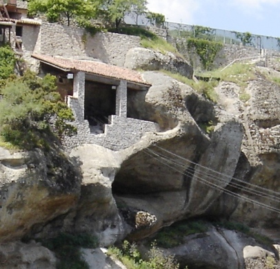 METEORA > Kloster Metamamorhosis > Männerkloster