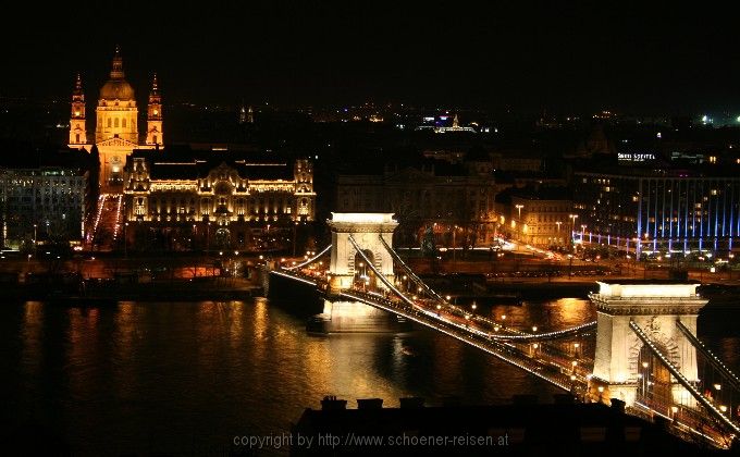 Budapest bei Nacht