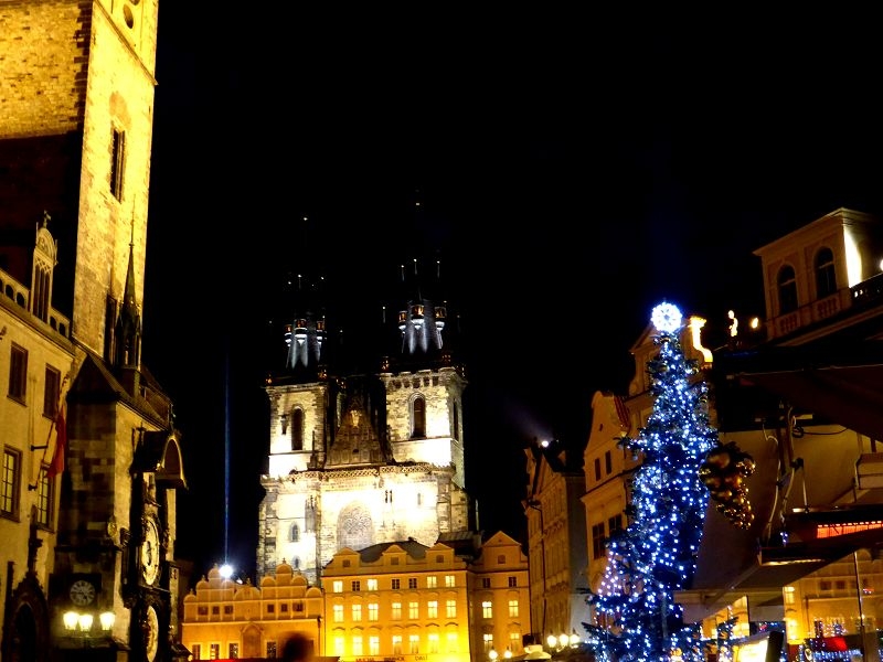 Weihnachtsmarkt in Prag