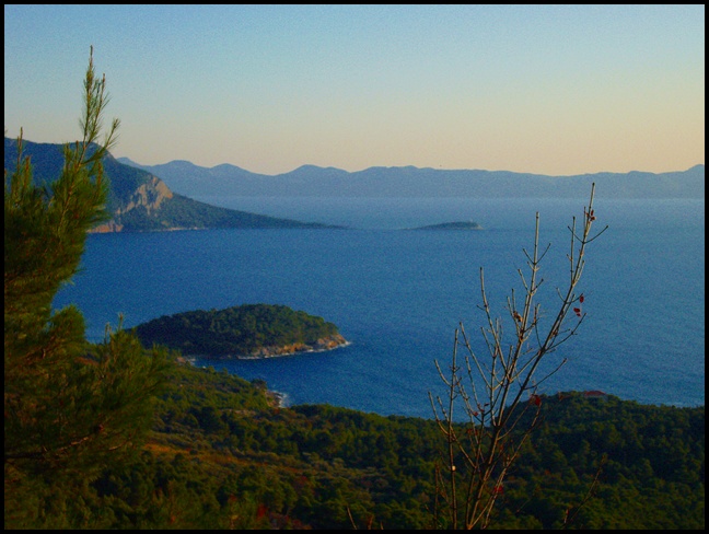 Peljesac > Blick auf Mljet