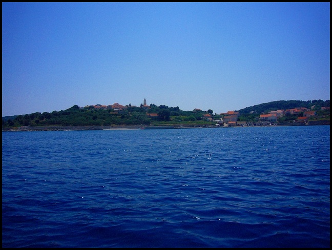 Blick auf Korcula