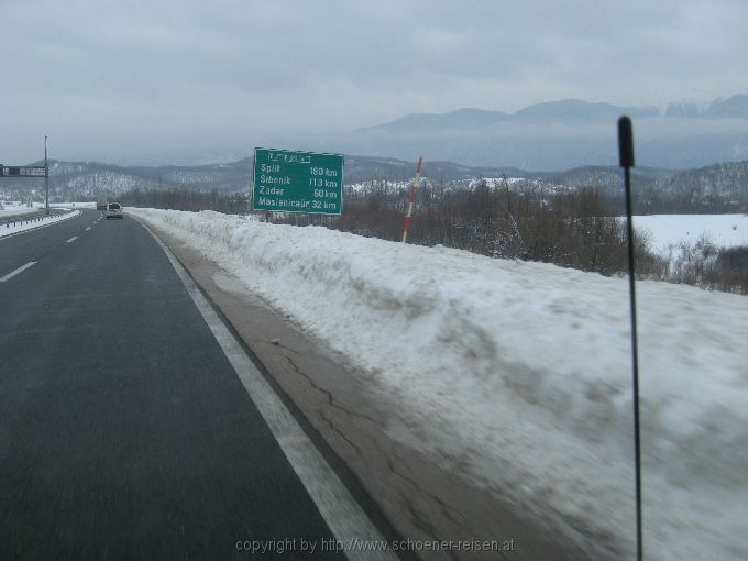Auf der Autobahn A1