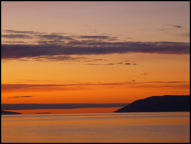Abendhimmel in Tucepi 2