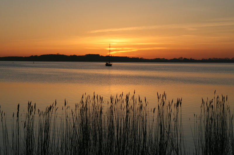 Sonnenuntergang auf Rügen (Mönchgut)