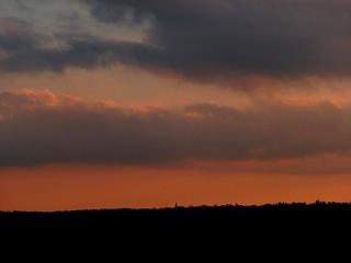 Sonnenuntergang in der Jura