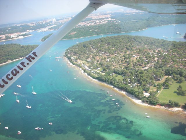 Rundflug über Medulin, Kap Kamenjak und Brijuni Inseln