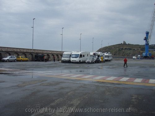 Anreise 3 Piombino Hafen