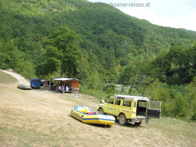 Rafting auf der Tara