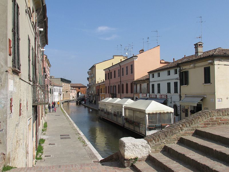 Comacchio Stadtansicht