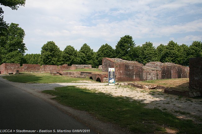 LUCCA > Stadtmauer > Bastion San Martino