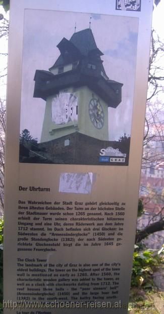 GRAZ > Uhrturm - Beschreibung