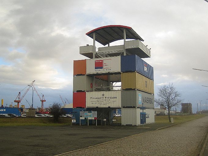 Container Aussichtsturm