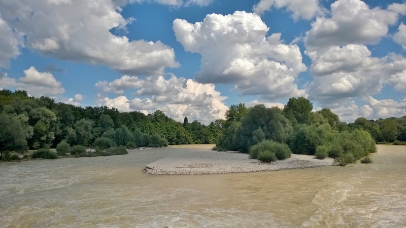 Hochwasser Isar