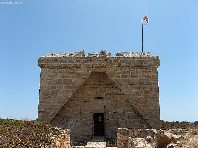 HALBINSEL SA PUNTA DE N'AMER > Kastell