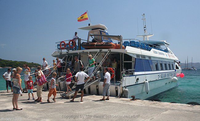 HALBINSEL FORMENTOR > Bucht Platja Formentor > Bootssteg