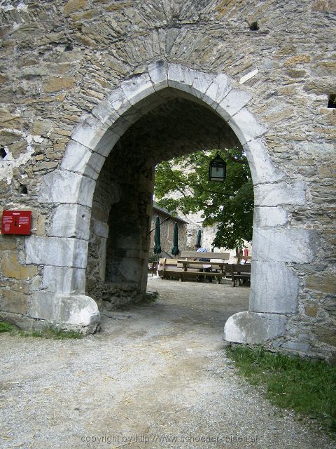 NIEDERÖSTERREICH > Wachau > Burgruine Aggstein