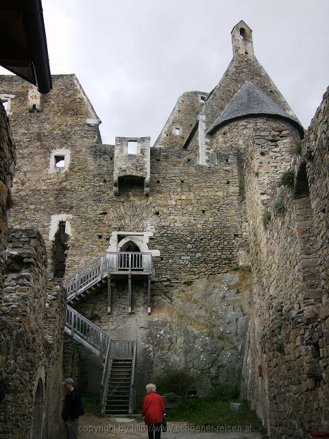 NIEDERÖSTERREICH > Wachau > Burgruine Aggstein