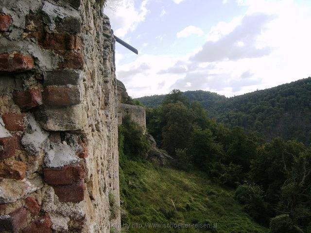 NIEDERÖSTERREICH > Wachau > Burgruine Aggstein