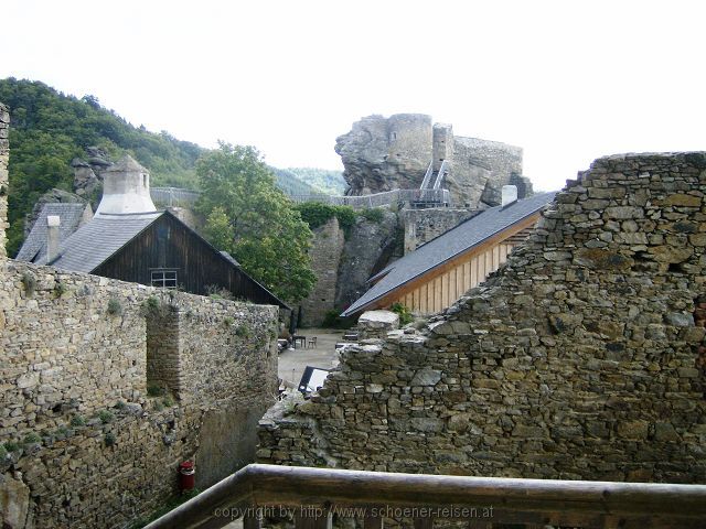 NIEDERÖSTERREICH > Wachau > Burgruine Aggstein