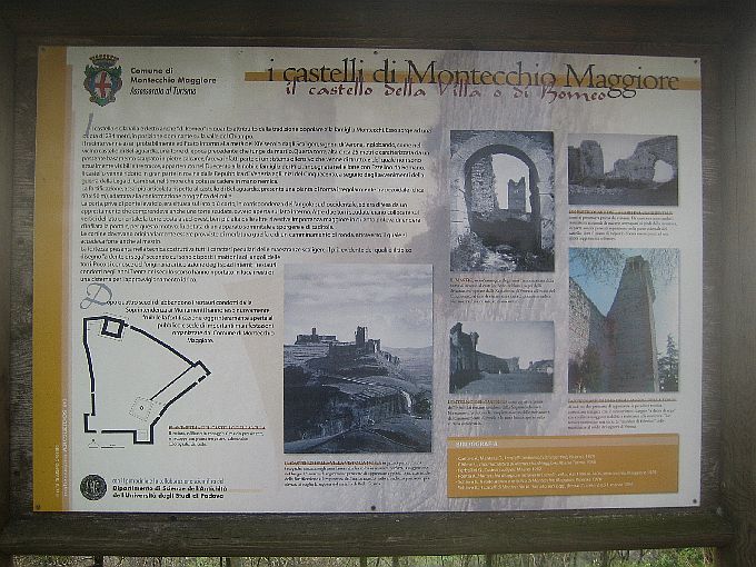 Montecchio Maggiore Romeo und Julia Burg