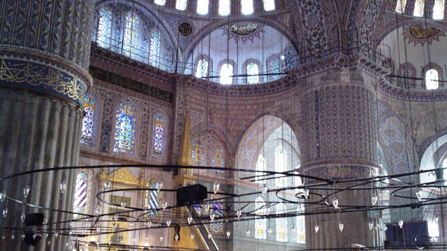 Türkei > Istanbul > Blaue Moschee innen 3