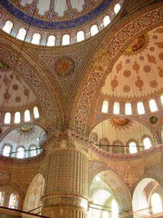 Türkei > Istanbul > Blaue Moschee innen