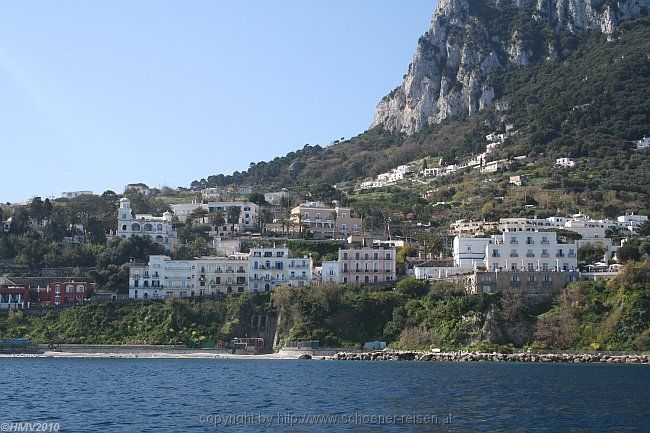 INSEL CAPRI - Bootsfahrt rund um die Insel > 125 Capri