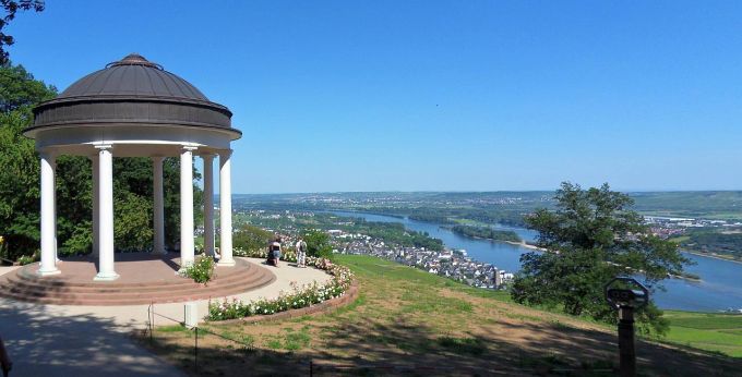 waldis BUGA>Anreise>Rüdesheim>Niederwalddenkmal>Aussichtstempel