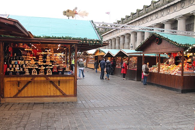 EDINBURGH > Deutscher Weihnachtsmarkt