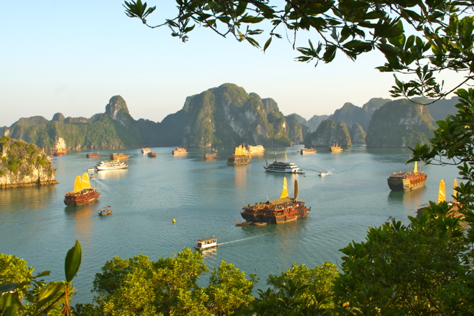 HALONG-BUCHT > Tour auf einer Dschunke 7