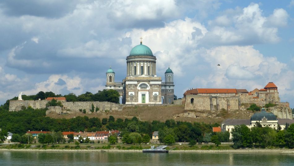 H:Esztergom>Dom vom gegenüberliegenden Donauufer2