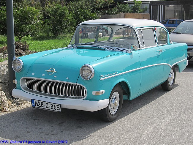 OPEL REKORD P1