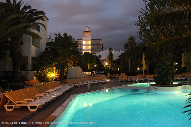 PLAYA DE LAS AMERICAS > Park Club Europe > Innenbereich Pool und K-Turm