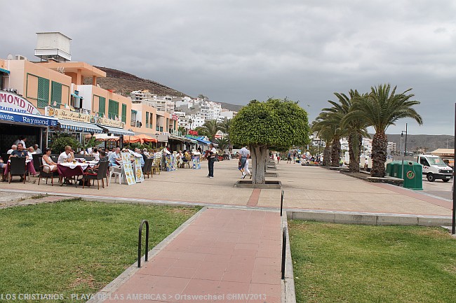 LOS CRISTIANOS - PLAYA DE LAS AMERICAS > Ortswechsel