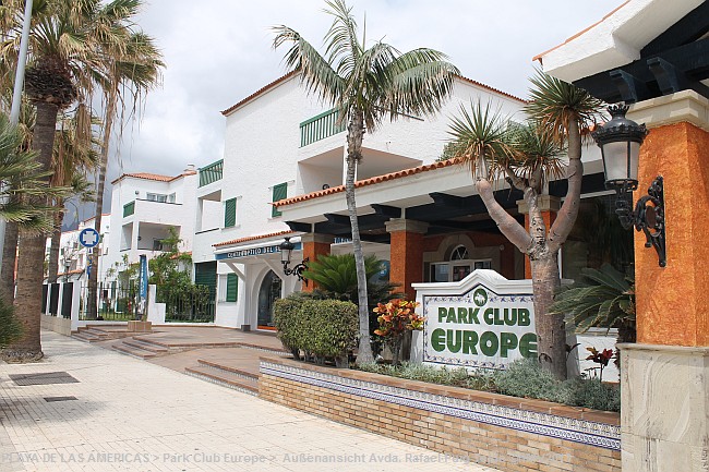 PLAYA DE LAS AMERICAS > Park Club Europe > Außenansicht Avda. Rafael Puig Lluvina