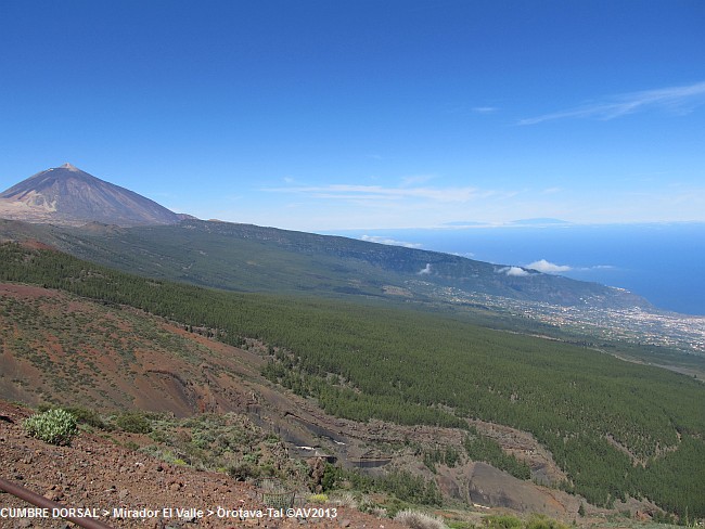 MIRADOR EL VALLE > Blick ins Orotava-Tal