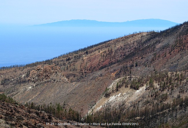 TF-21 > von VILAFLOR nach Las Canadas > Blick auf La Palma