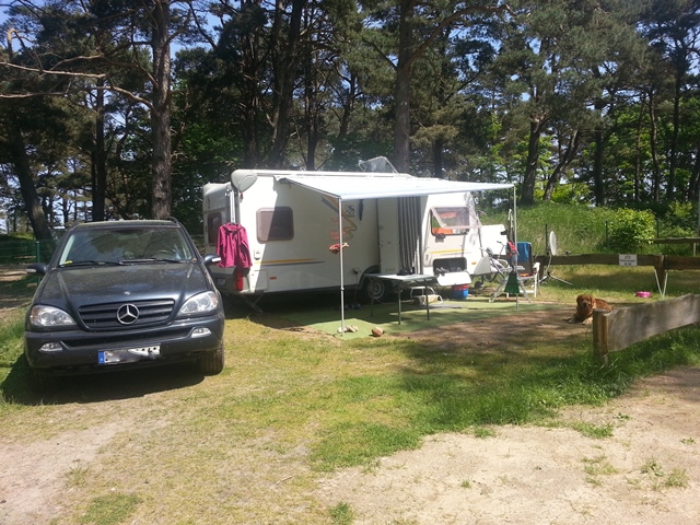 Usedom > Ostseebad Trassenheide > beim Caming Ostseebick 6