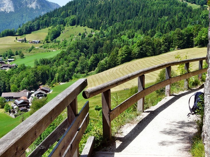 Ramsau, Wanderung zum Hirschkaser