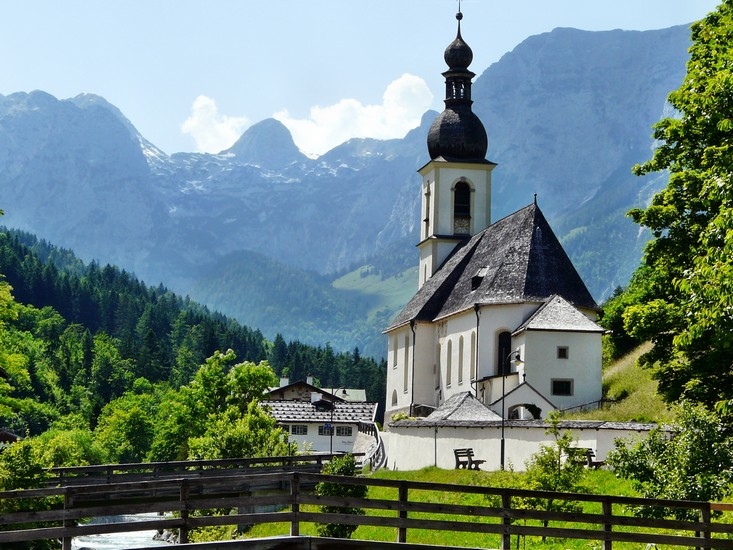 Ramsau, Wanderung zum Hirschkaser