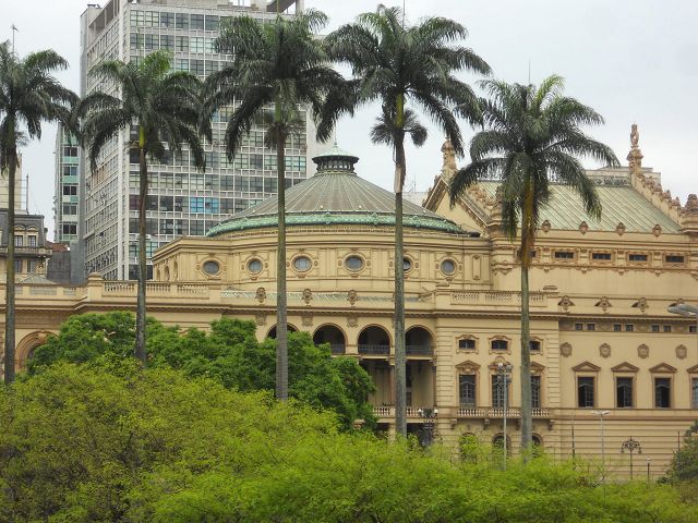 Theatro Municipal in Sao Paulo