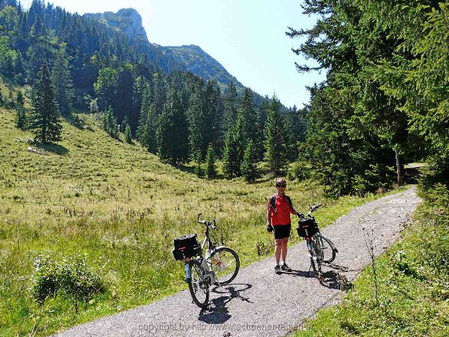 Radlausflug ins Blaue, nach einem unvorhergesehenem Ereignis