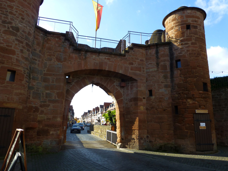 D:Hessen>Büdingen>Untertor von innen