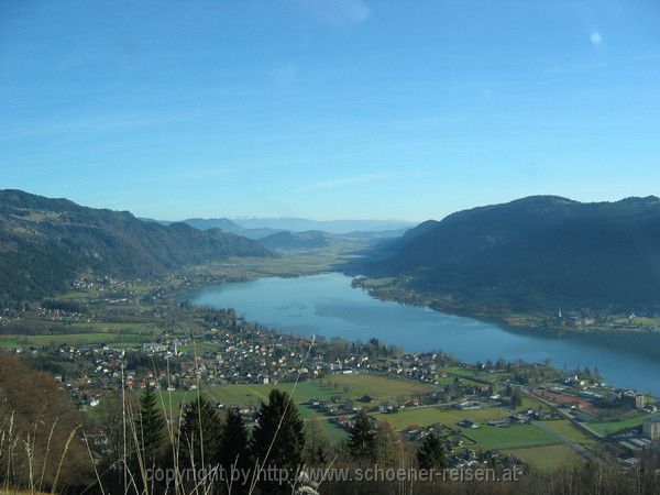 OSSIACHER SEE > Auffahrt auf die Gerlitze 1