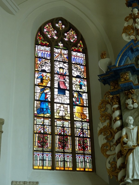 Herzlake, St. NIkolaus, Fenster2